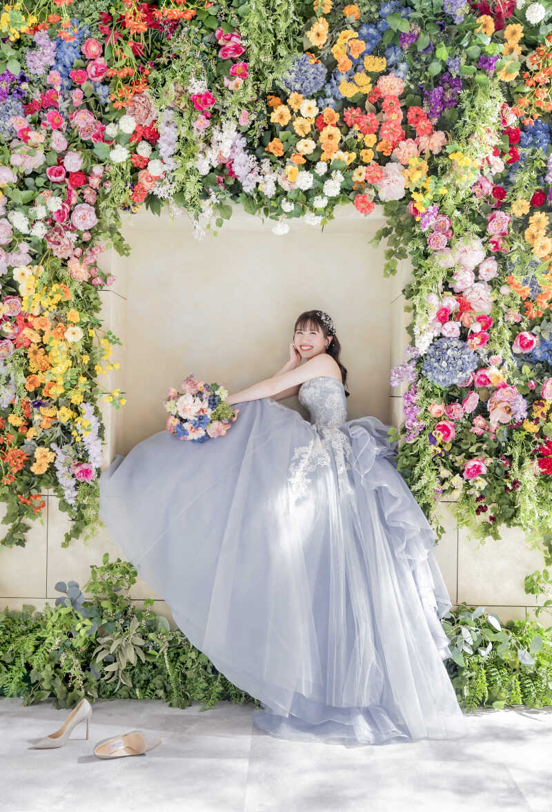 【新婦様ソロショット】輝く笑顔☆