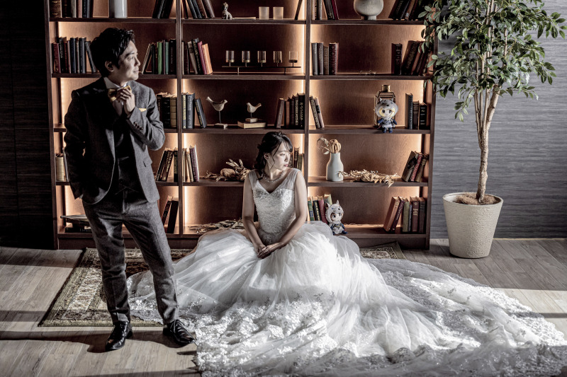 かっこいい新郎様と一緒に