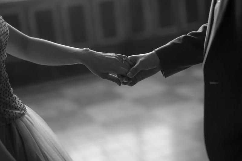 指輪が輝く瞬間