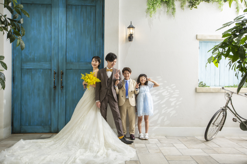 【地中海エントランス】ご家族ショット