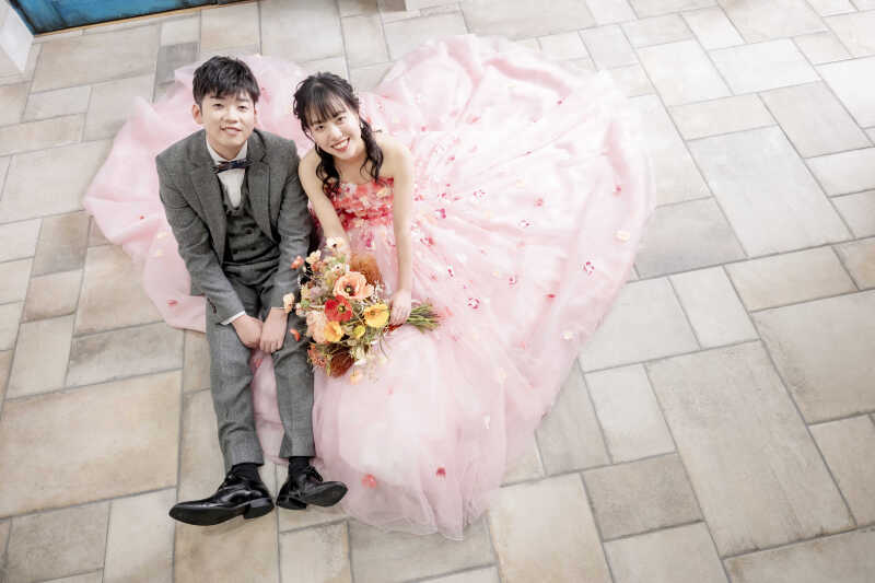 【地中海エントランス】スペシャルお座りショット