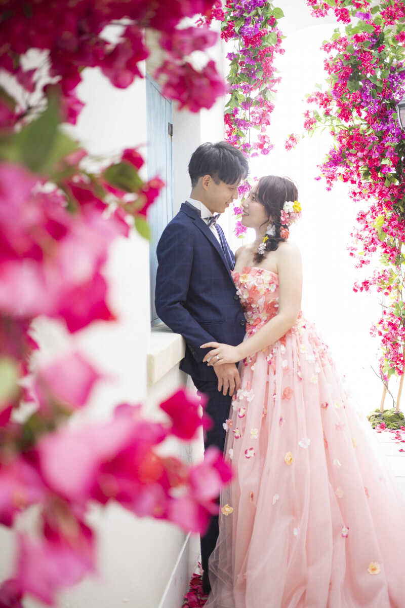 【ブーゲンビリアストリート】寄り添いショット