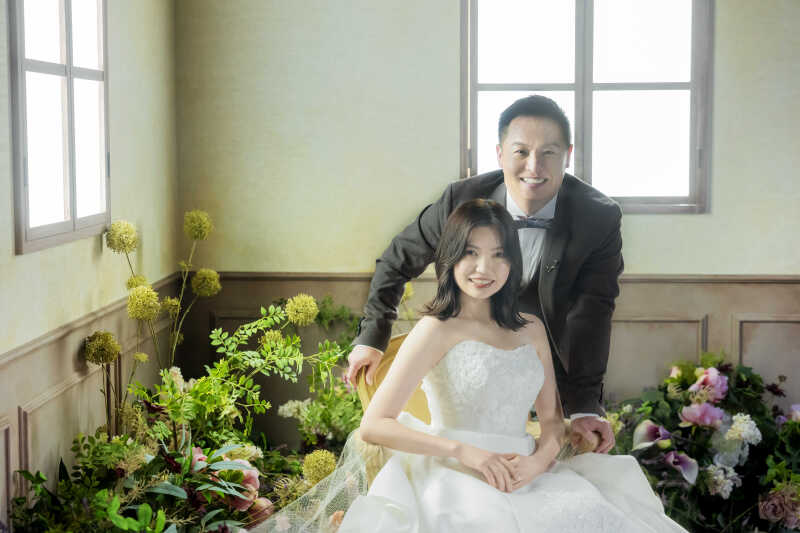 特別な空間で過ごすおふたり