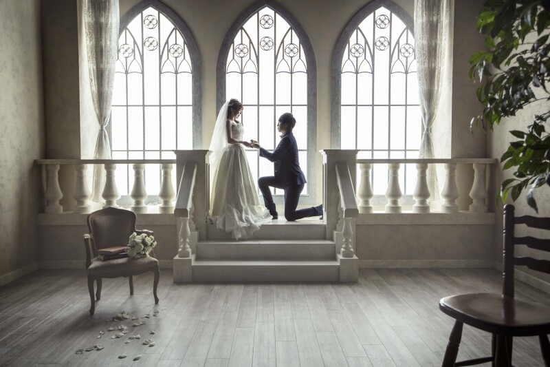 あらためて貴重なプロポーズシーン!