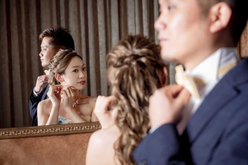 【ミラー】お仕度ショット