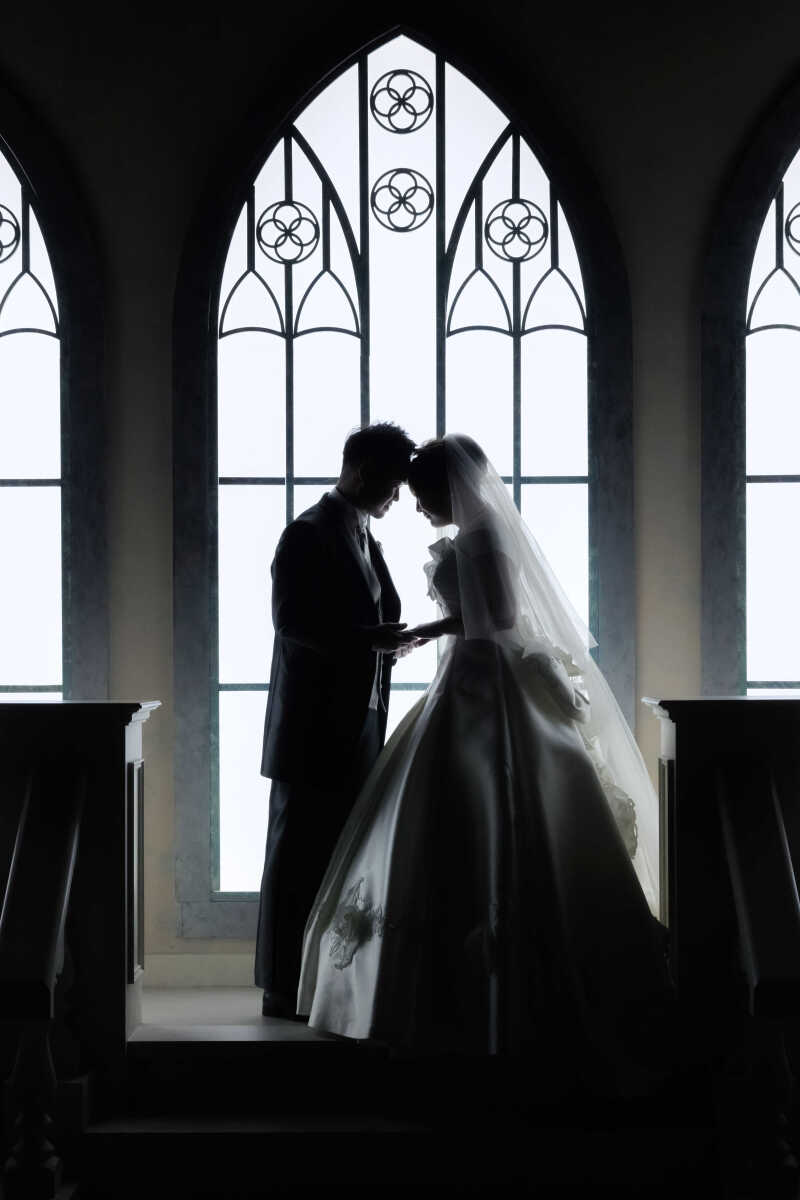 チャペル:シルエットショット