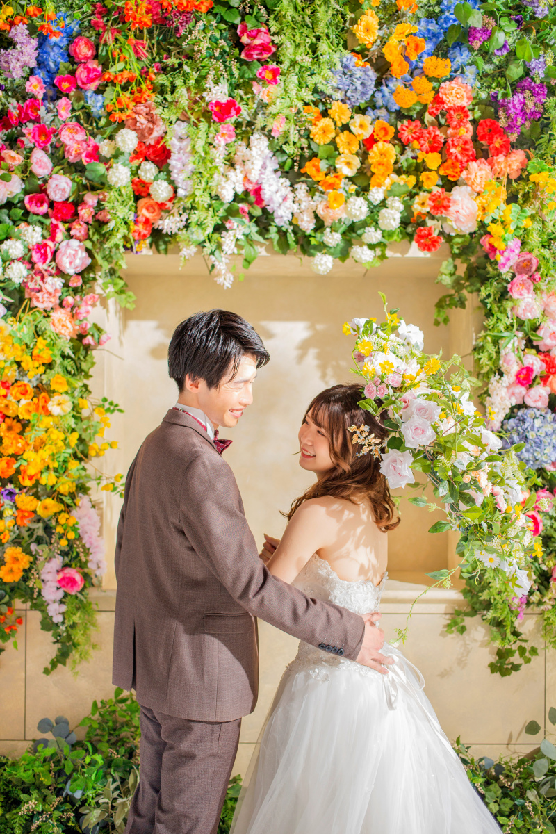 ステキアイテムを片手にエスコート♪