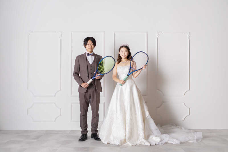 【ホワイトウォール】ラケットショット