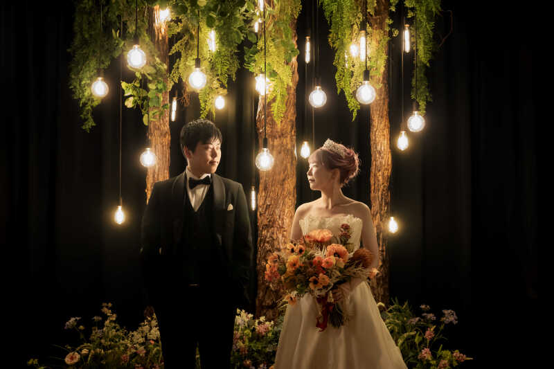 【フォレストランプ】ブーケ×見つめ合い