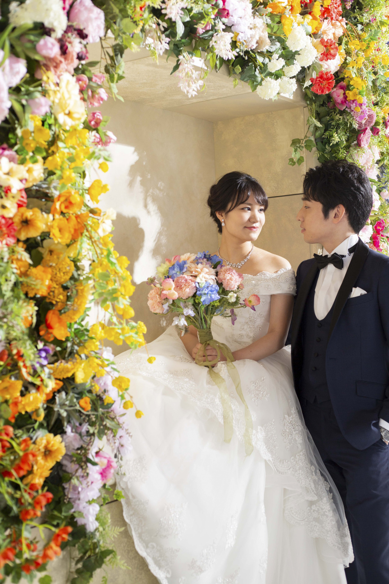 花束ありがとう