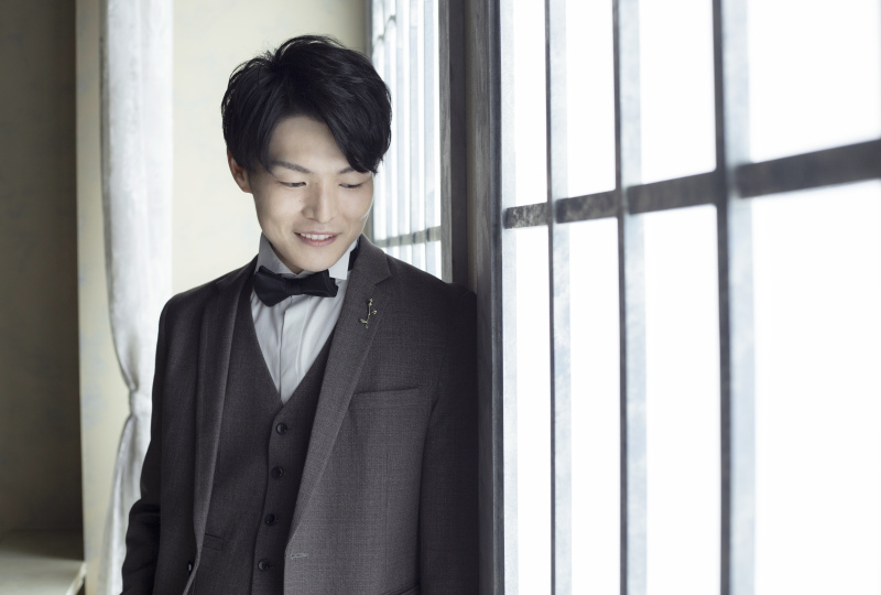 新郎様のソロショット