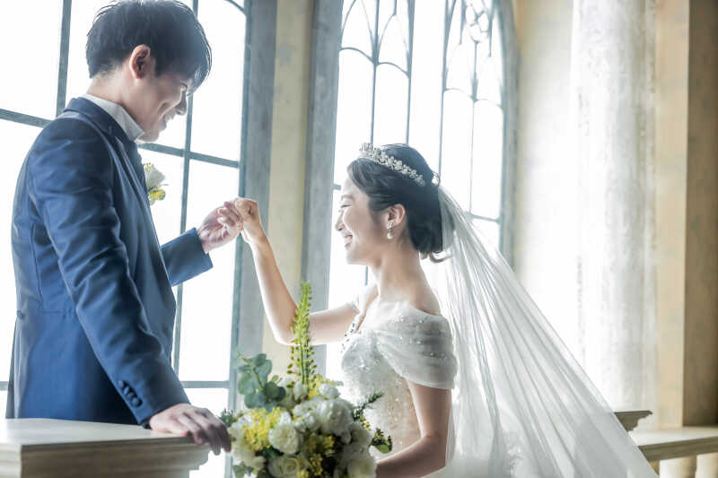 新婦様の笑顔が輝く一瞬✧