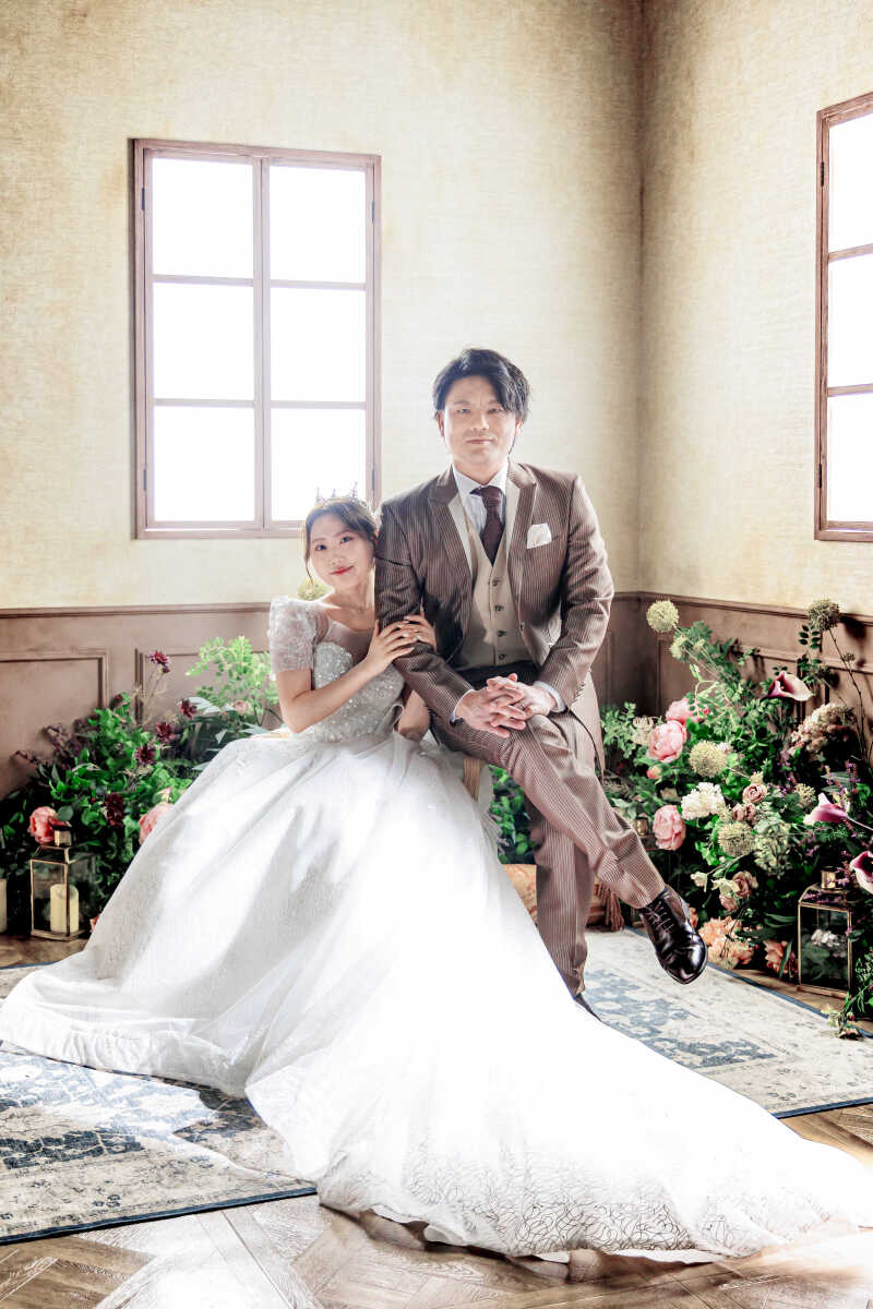 〜寄り添う優しいポーズで心温まる一枚〜