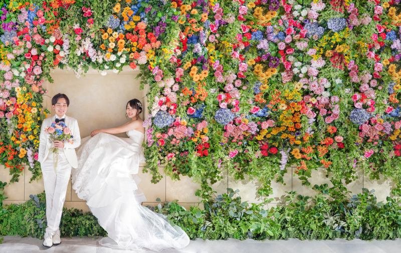 【ドレス2着|5シーン】ご家族も一緒にハッピーメモリアルフォトウェディング♪