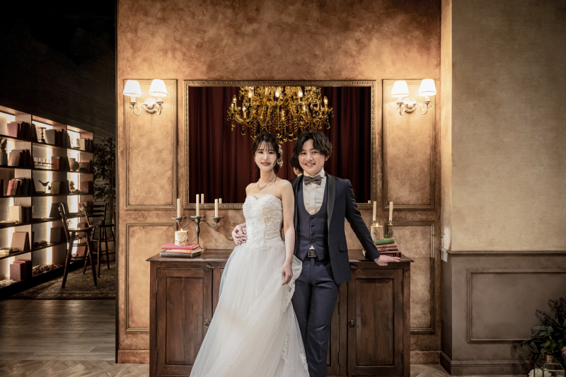 まるで洋館。空間の奥行感じるミラーシーンの1枚