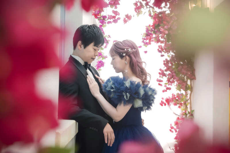 【ブーゲンビリアストリート】寄り添いショット