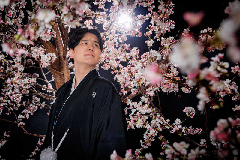 【新郎様ソロショット】未来を見つめて‥