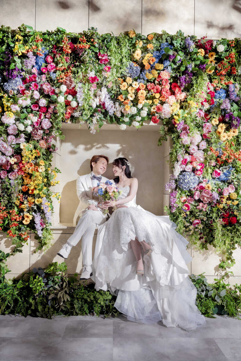 むすびはおふたりらしい笑顔いっぱいのショット!!