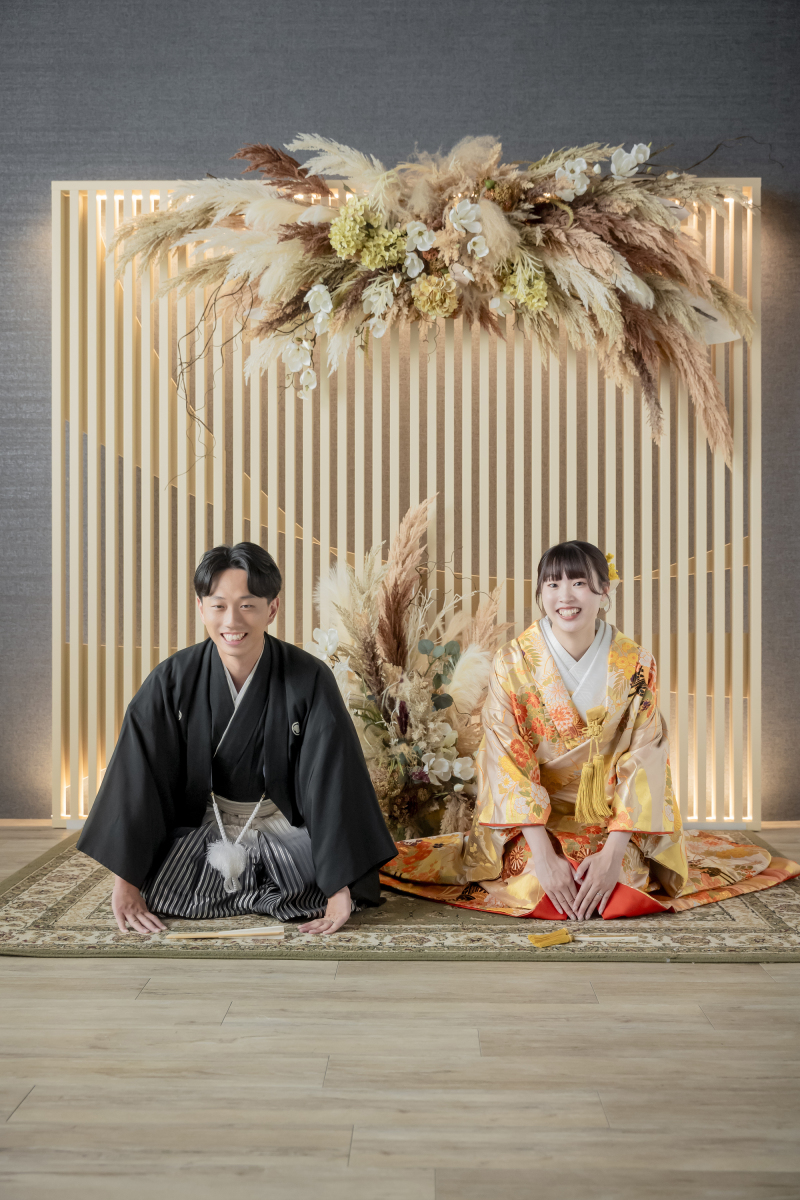 笑顔ではじまる、ふたりのご挨拶