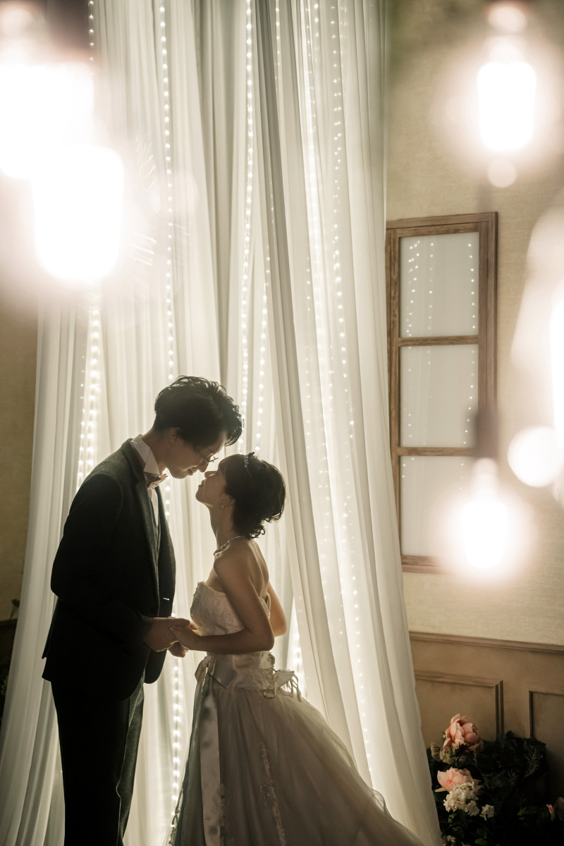 ロマンチックなハウススタジオでノーズキス☆彡