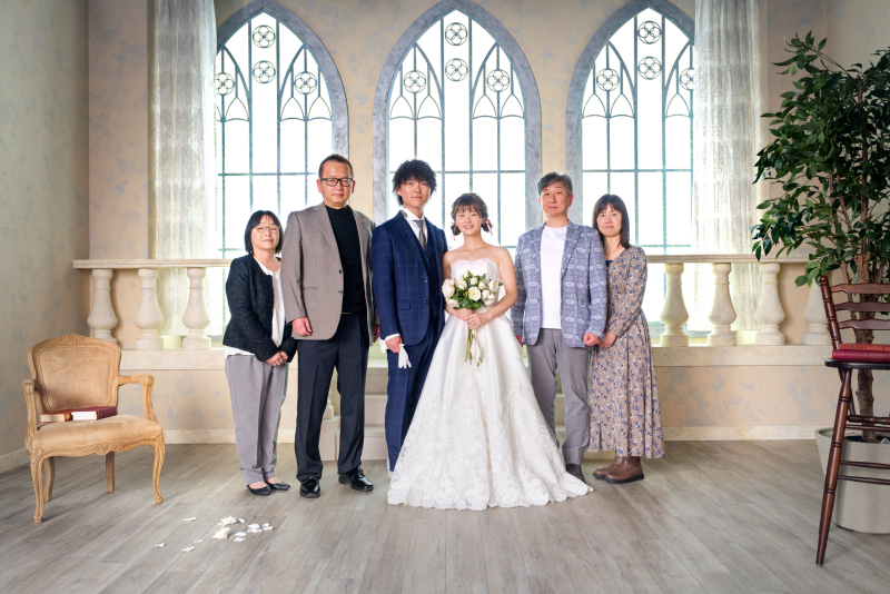 家族と過ごす、かけがえのないウェディングフォト
