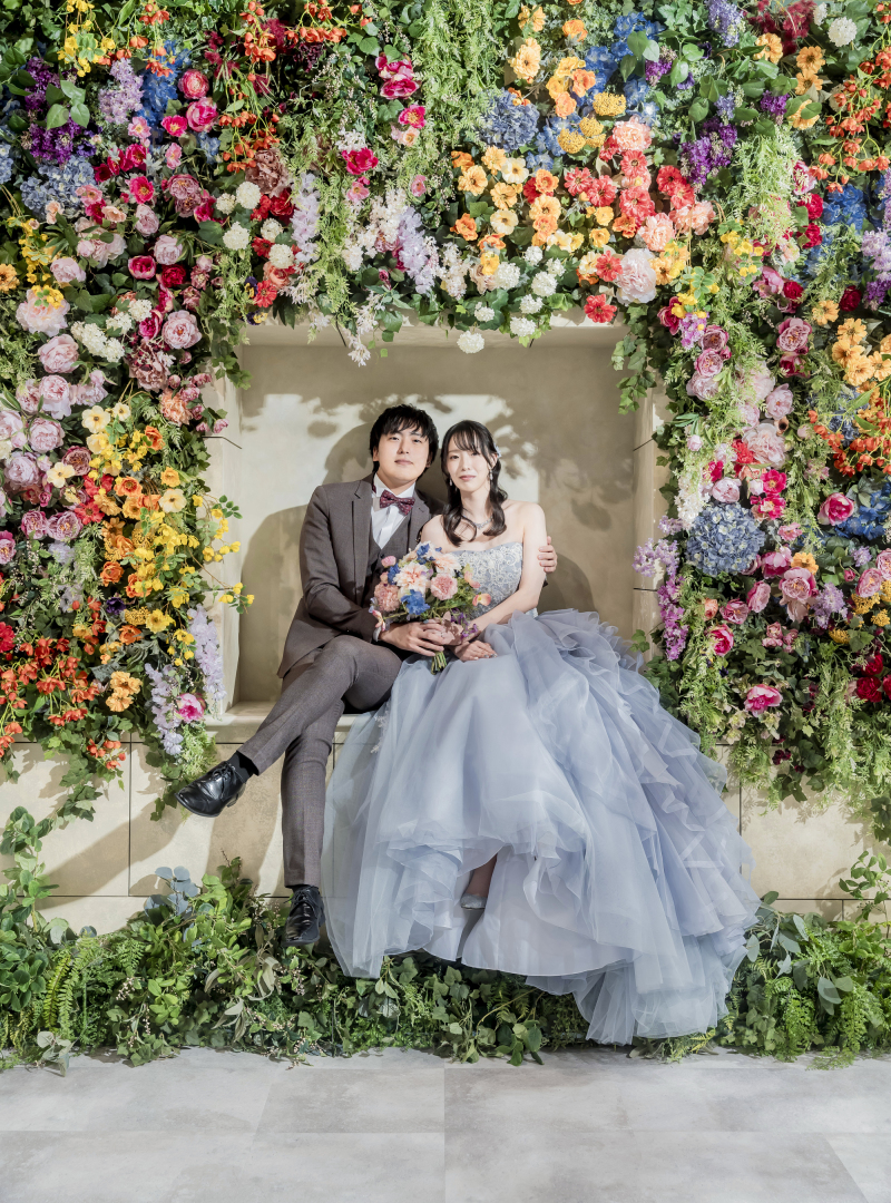 絵本の中のようなワンシーンを。