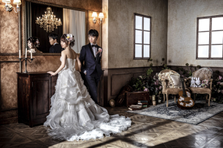 ロマンチックな二人