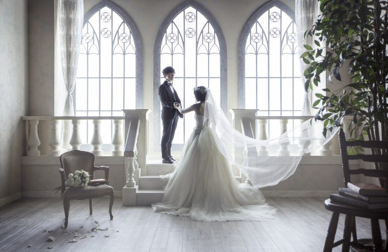 エスコート+ベールふわりショット