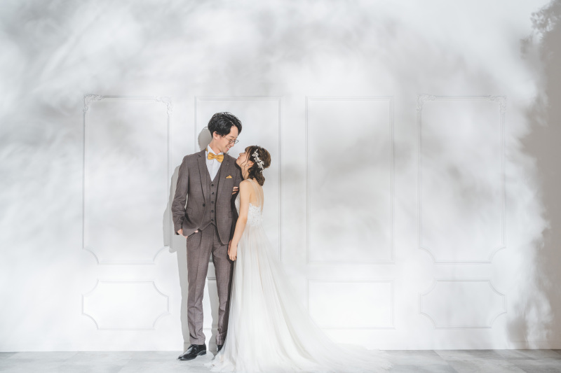 自然に笑顔になれるブランズフォト おふたりの個性を豊富にバリエーション撮影!