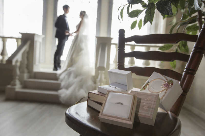 【チャペル】リング寄りショット