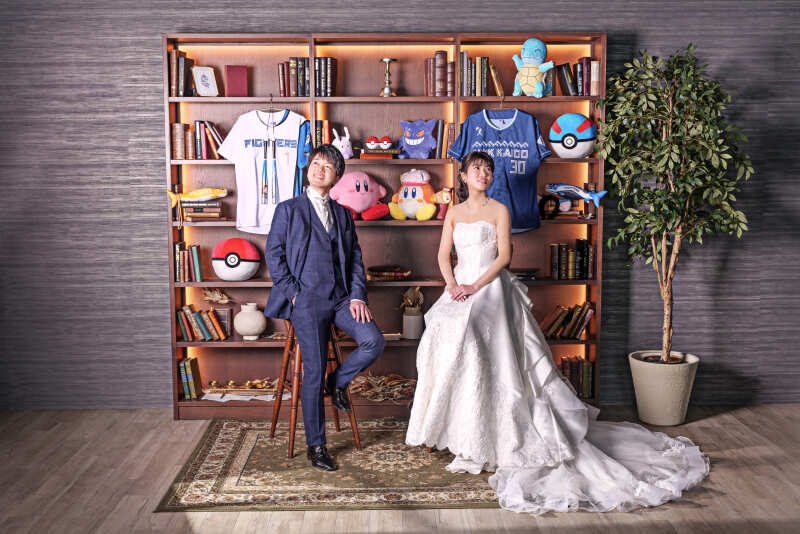 ふたりの“好き”が詰まった、とっておきの空間で