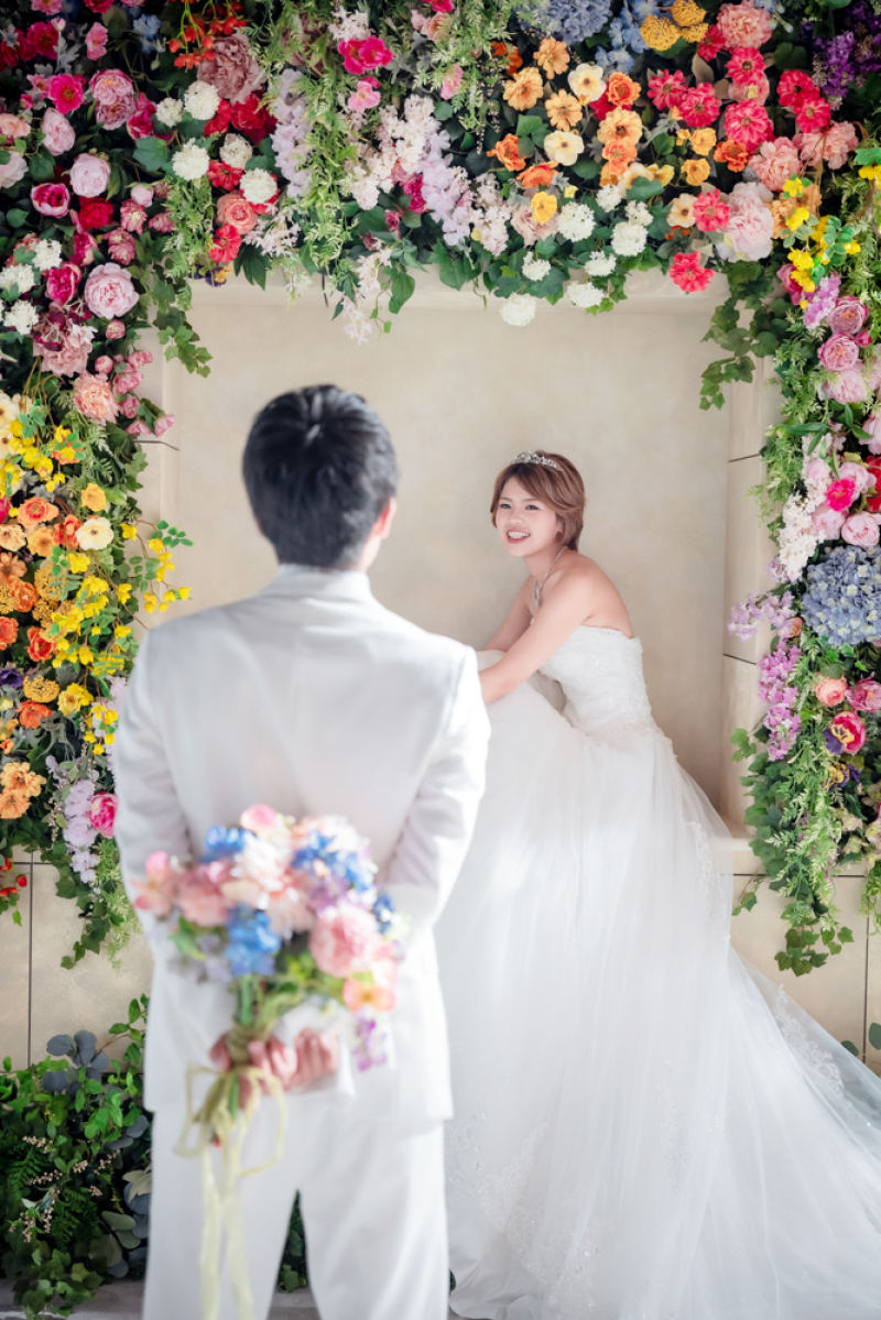 新婦にはナイショのサプライズ!