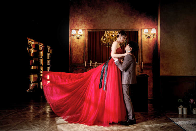 ラストショットもドラマティックに!