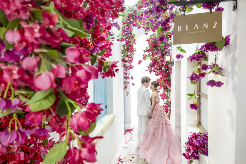 まるでギリシャの街並のようなシーンで…♪