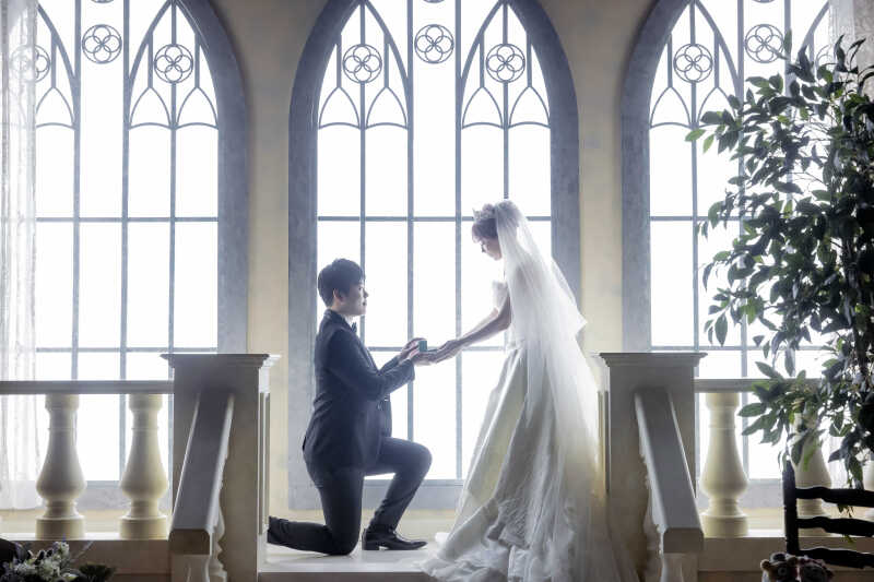 【チャペル】プロポーズショット
