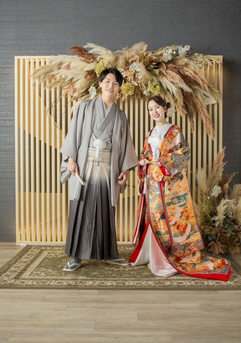 雅な和装と明るいタッチで☆