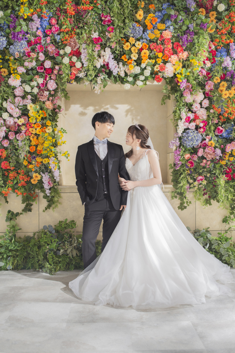 カラフルフラワー×ハジケル笑顔