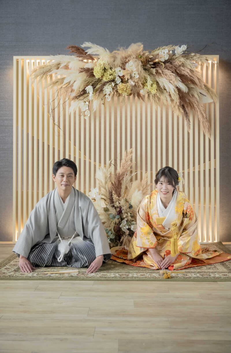 おふたりの笑顔が咲く瞬間