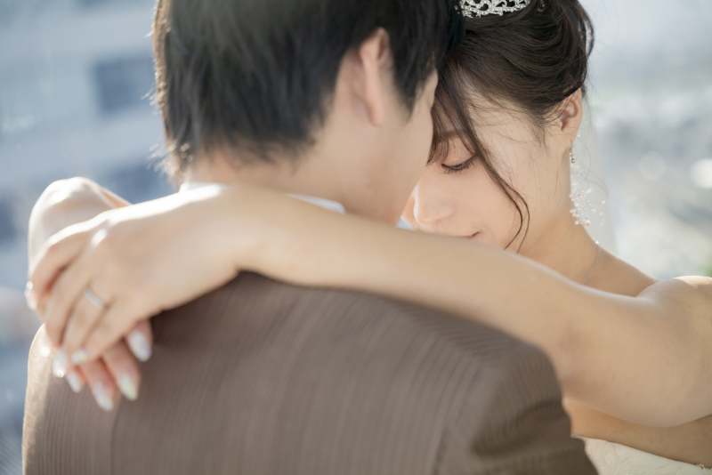 愛を誓い合うおふたりを…フォーカスショットで♡