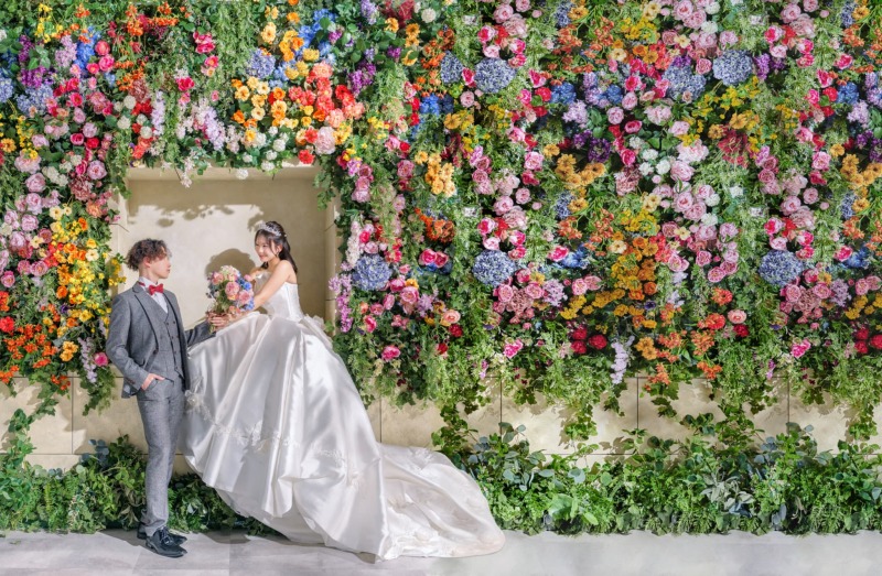 おふたりだけのお花畑