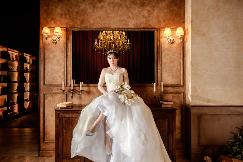 【ミラー】ご新婦様ソロショット