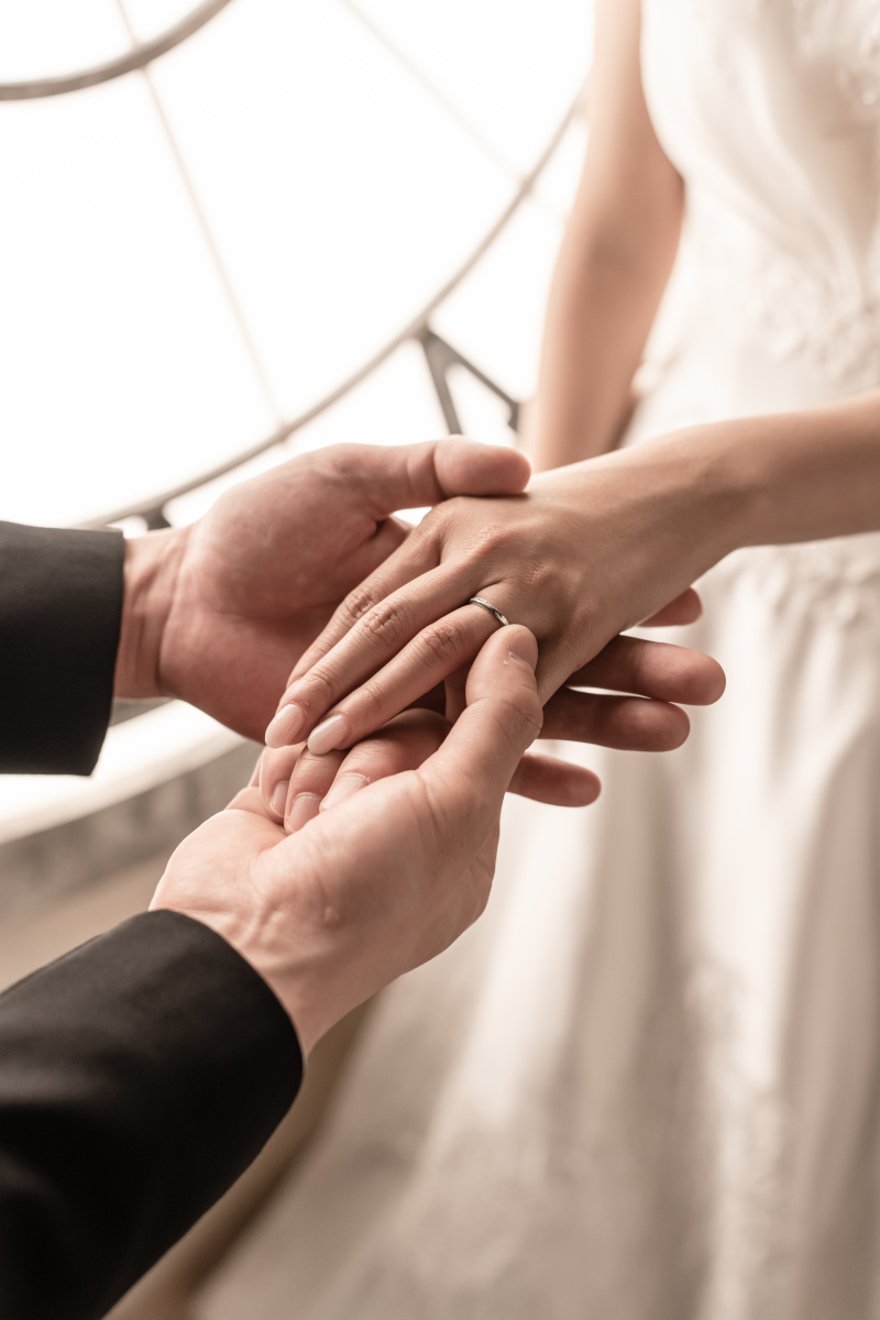 繋がる誓いの刻-マリッジリング