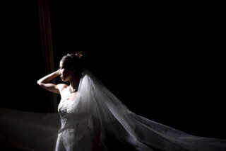 キレイすぎて見惚れる…花嫁ソロ、ここに極まる♡