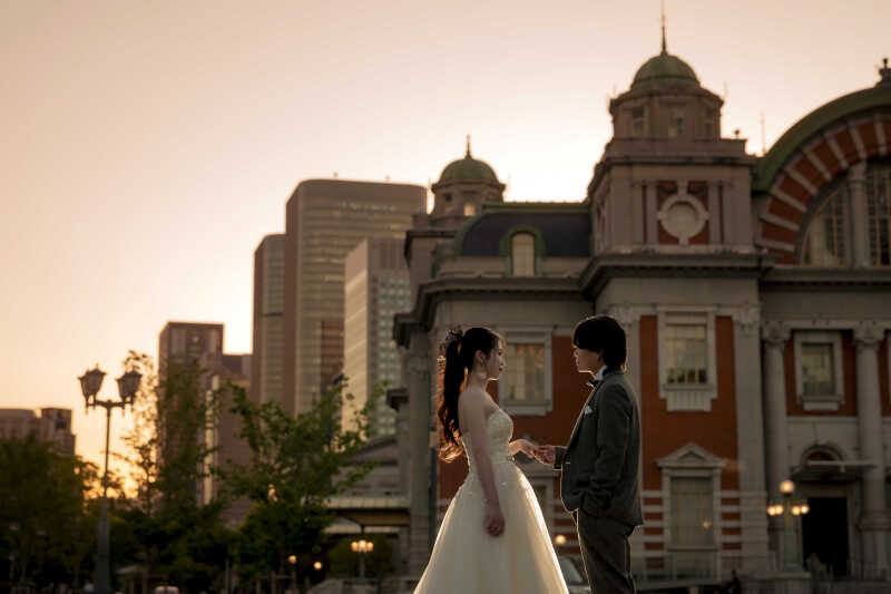 オレンジに染まる時間