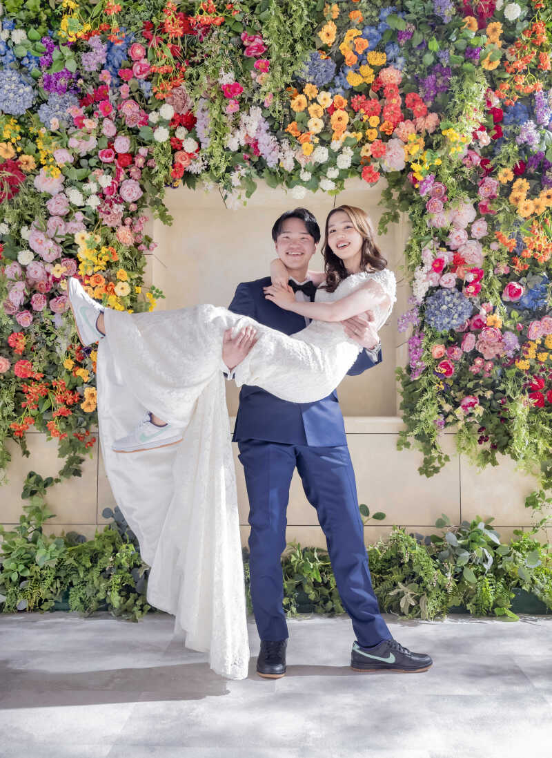 スニーカーコーディネートでのお姫様だっこ!!