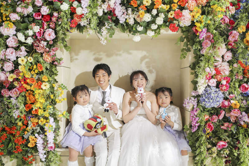 みんなでおそろいの笑顔!