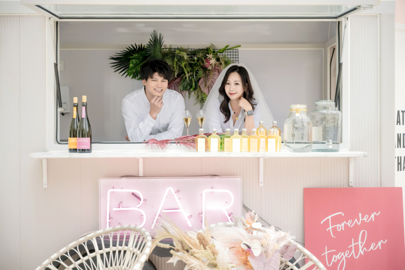 シークレットテラス|トレーラーバーショット