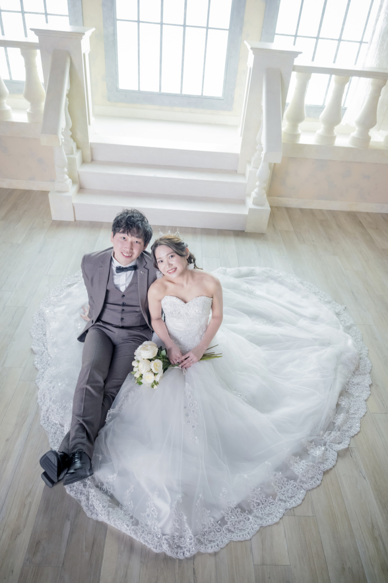 【チャペル】お座りショット