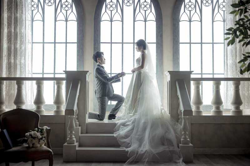 おふたりのstoryが伝わるプロポーズシーン♪