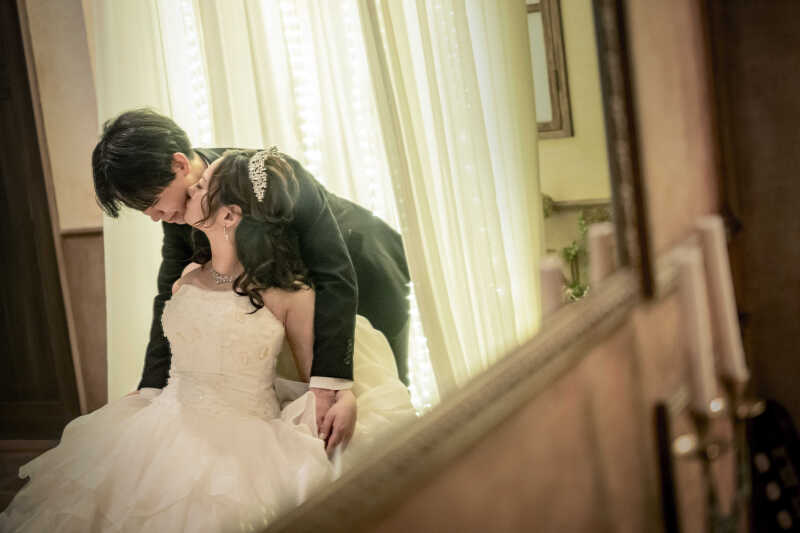 ミラー越しショット…贅沢の理由は♡